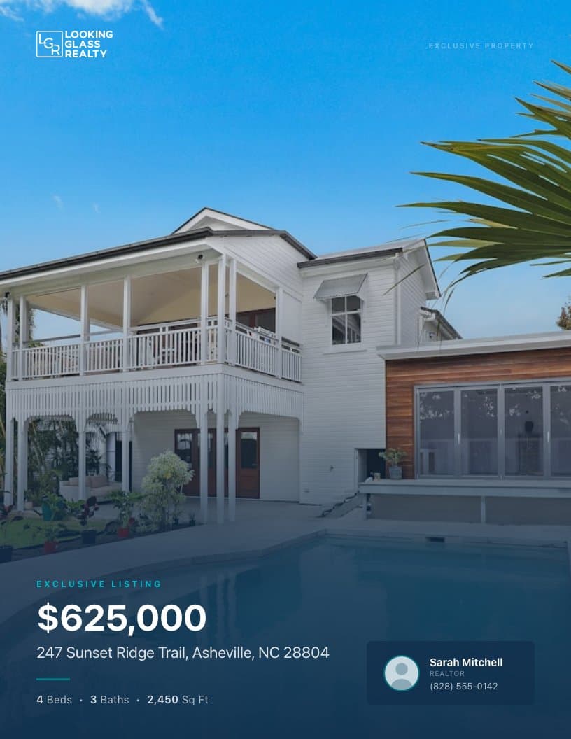 Listing Booklet template