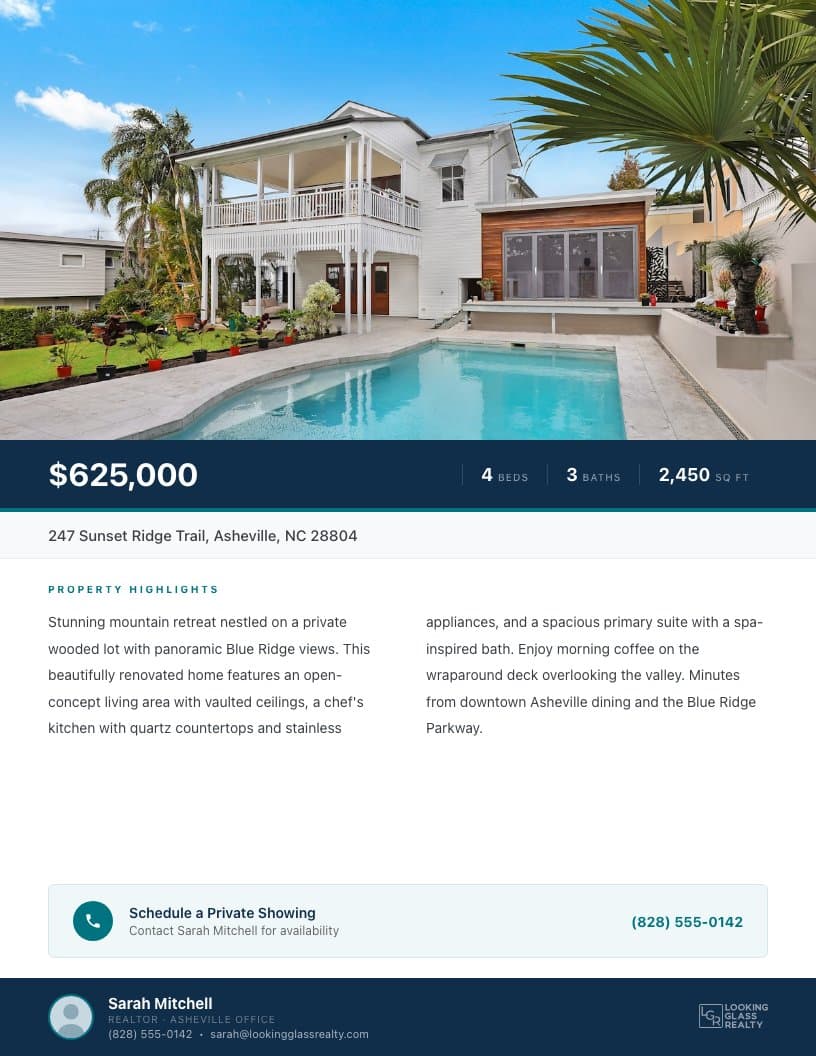 Feature Sheet template